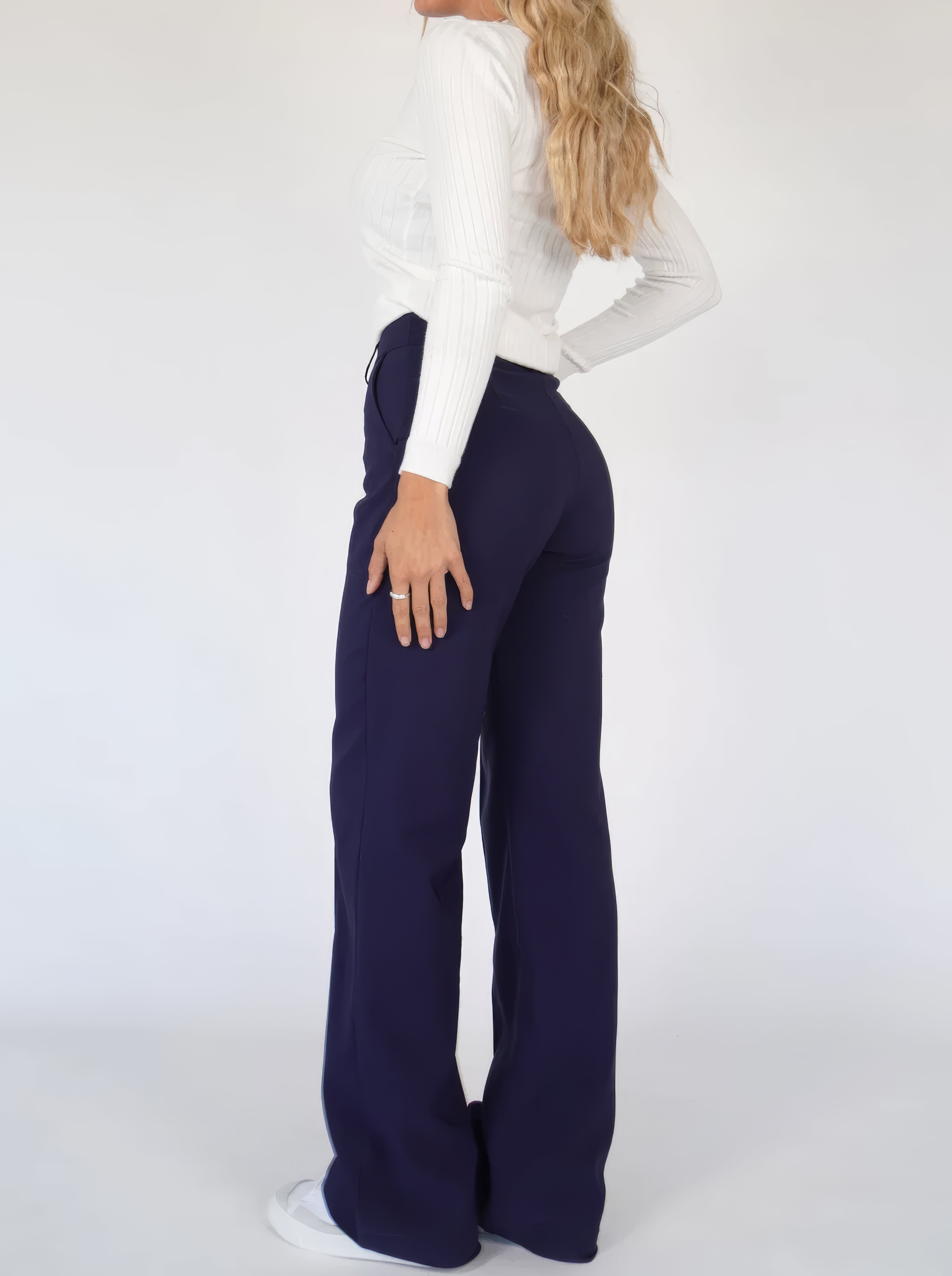 Annemarie™ | Wijde en elegante broek