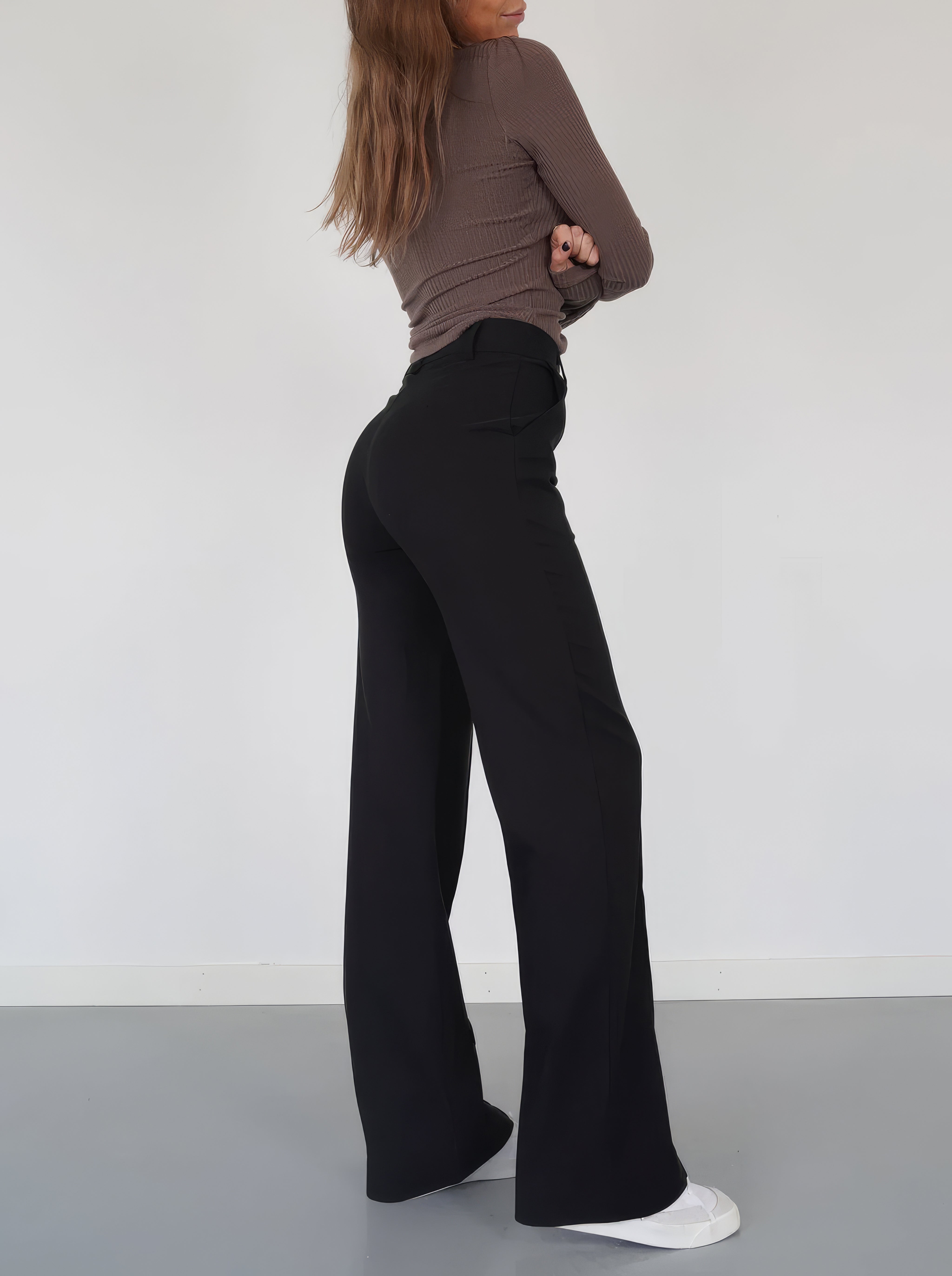 Annemarie™ | Wijde en elegante broek